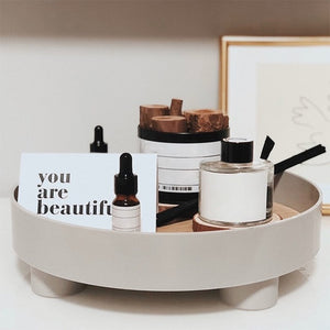 Minimalist Round Storage Tray