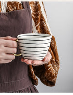 Load image into Gallery viewer, Hand Painted Geometric Ceramic Mugs
