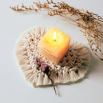Load image into Gallery viewer, Macrame Coaster Set

