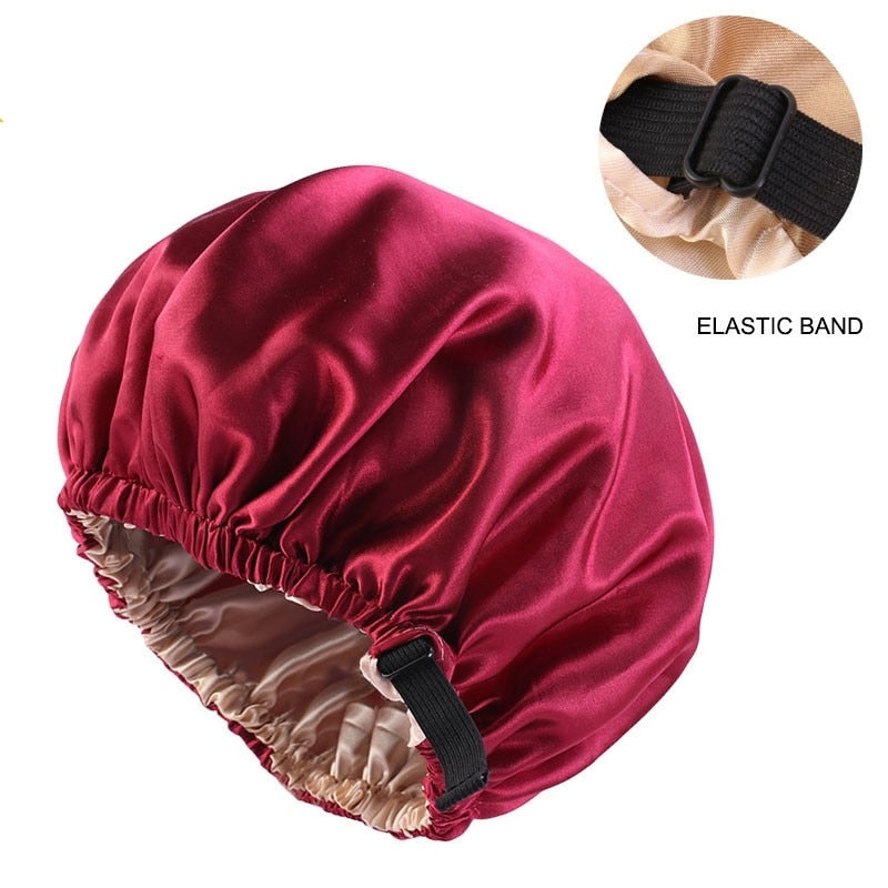 Adjusting Satin Hair Cap