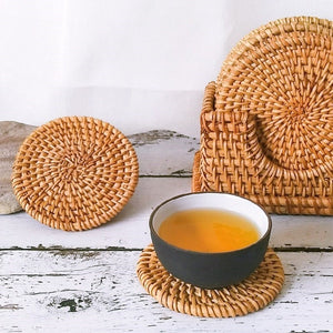Rattan Trivet