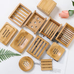 Load image into Gallery viewer, Natural Bamboo Soap Tray
