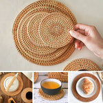 Load image into Gallery viewer, Rattan Trivet
