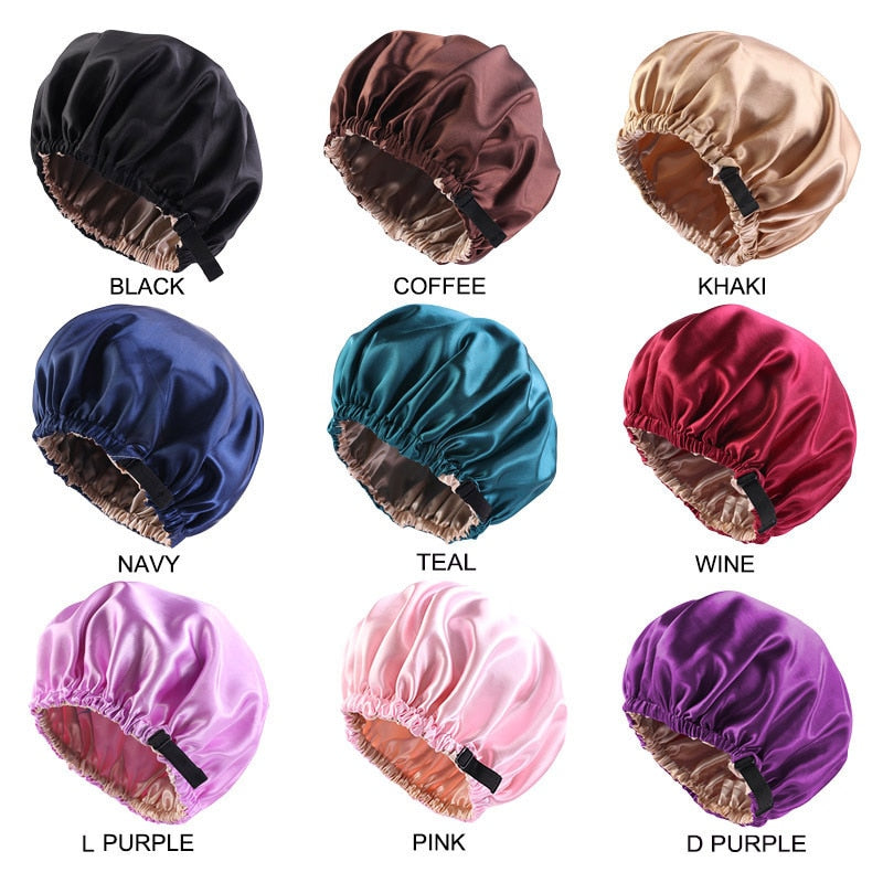 Adjusting Satin Hair Cap