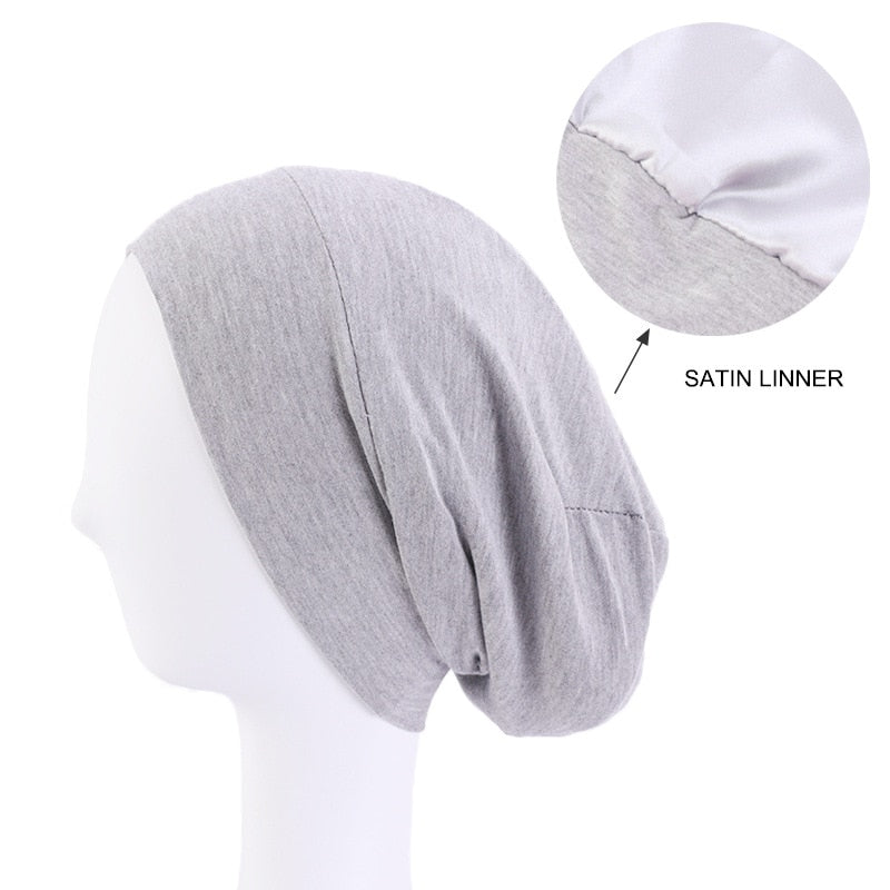 Satin Lined Beanie