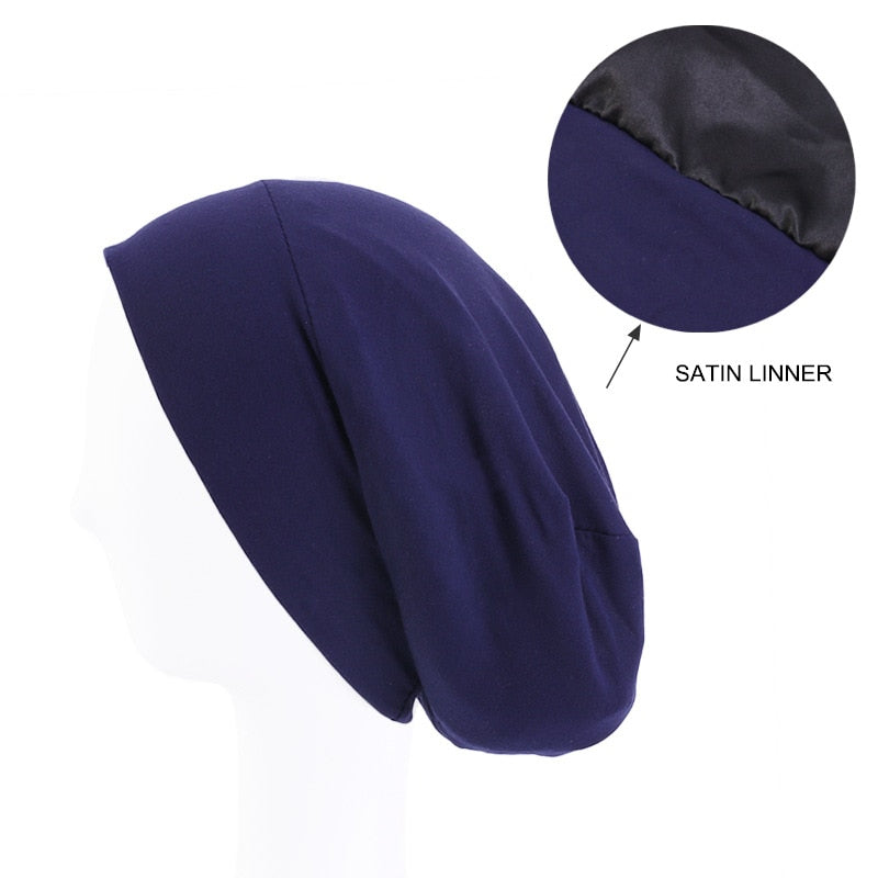 Satin Lined Beanie