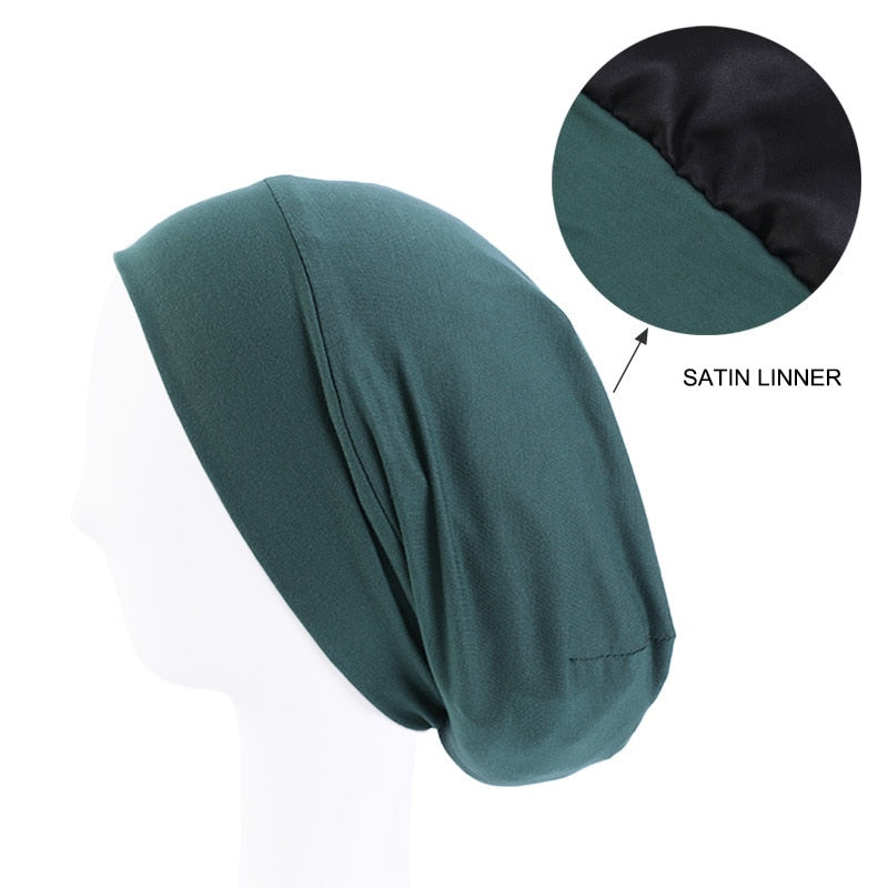 Satin Lined Beanie