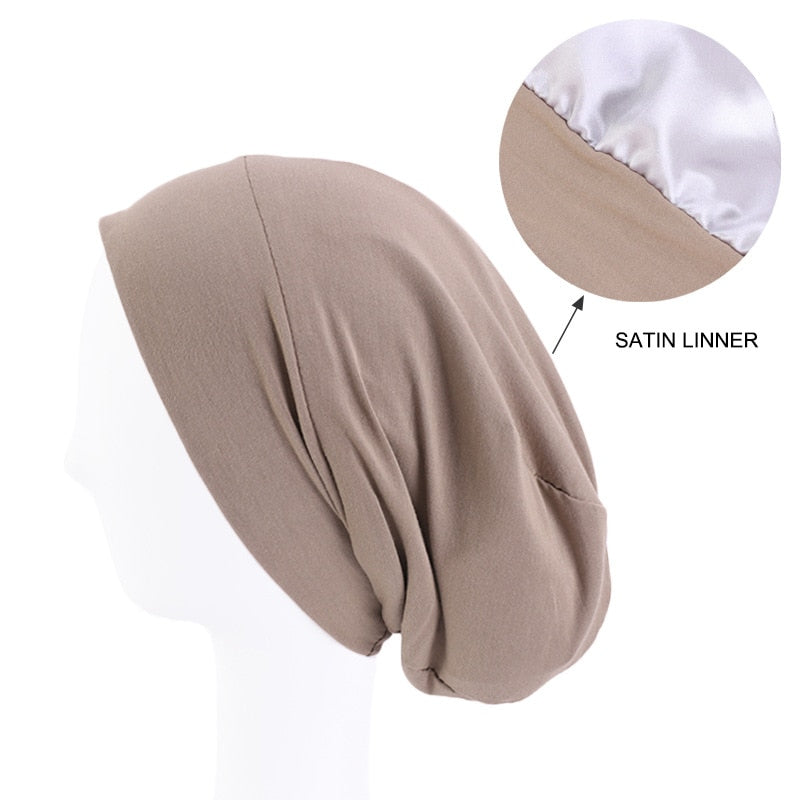 Satin Lined Beanie