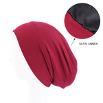 Load image into Gallery viewer, Satin Lined Beanie
