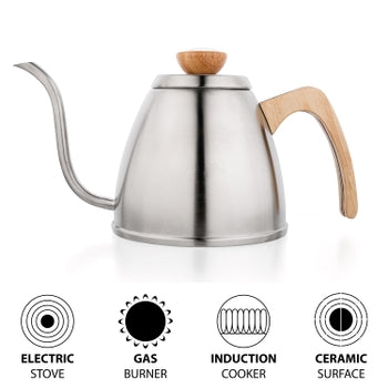 40oz Stainless Steel Gooseneck Kettle
