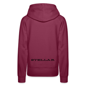 Stellar Hoodie - burgundy